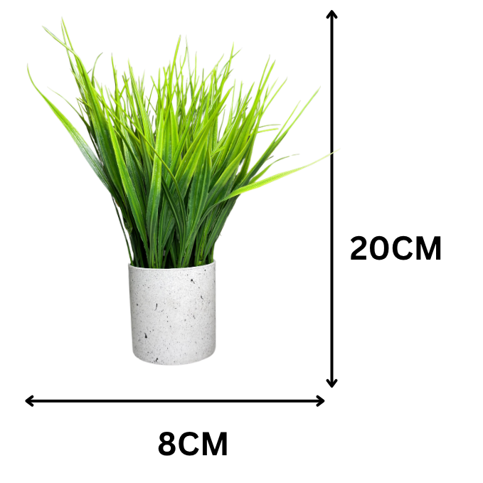 Garden Gyani Artificial Rubber Plant – Small Faux Potted Plant for Tabletop, Home, Bathroom & Office Décor | Indoor Decorative Greenery
