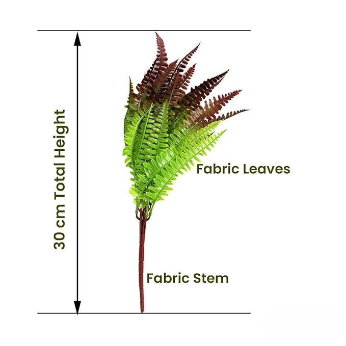 Garden Gyani Artificial Tabletop Plants – Realistic Faux Greenery for Home & Office | No Pot Included
