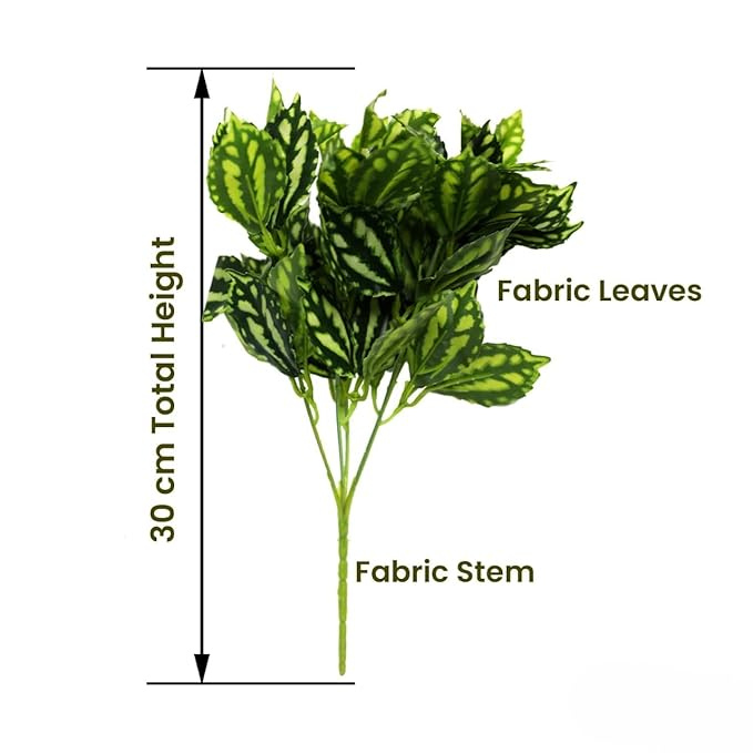 Garden Gyani Artificial Tabletop Plants – Compact Faux Greenery for Home & Office | No Pot Included