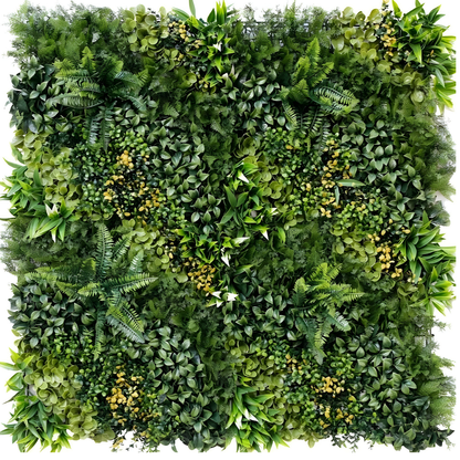Garden Gyani Artificial Vertical Garden Panel 100×100 cm | Ultra Dense Mixed Foliage | Premium Jungle Green Wall | UV Protected Indoor Outdoor