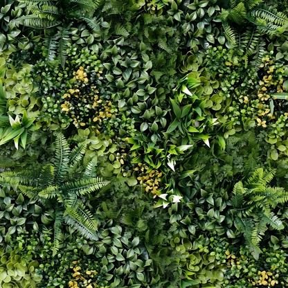 Garden Gyani Artificial Vertical Garden Panel 100×100 cm | Ultra Dense Mixed Foliage | Premium Jungle Green Wall | UV Protected Indoor Outdoor