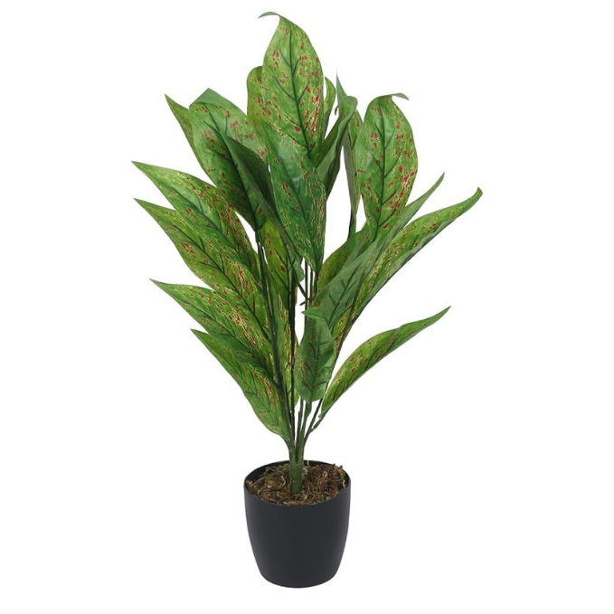 Garden Gyani Artificial Palm Monstera Leaves – Large Faux Tropical Turtle Leaves for Outdoor & Indoor Decoration | UV Resistant | Imitation Greenery