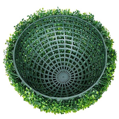 Garden Gyani Artificial Grass Hanging Topiary Ball – 48×48 CM | UV Resistant Decorative Green Ball for Outdoor Garden, Patio & Indoor Décor