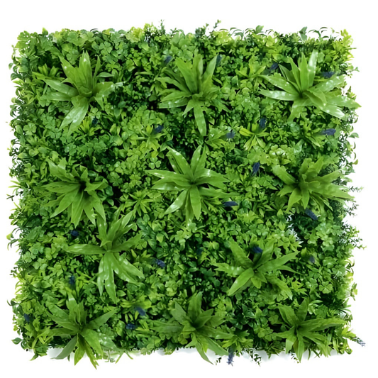 Garden Gyani 100x100cm Artificial Greenery Wall Panel – Lush Faux Vertical Garden Mat for Wall, Balcony, Fence & Home Décor