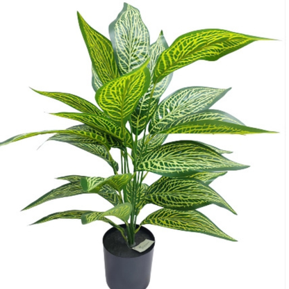 Garden Gyani Aglonema X18 – 65 cm Tall Artificial Plant | Lifelike Faux Indoor & Outdoor Décor