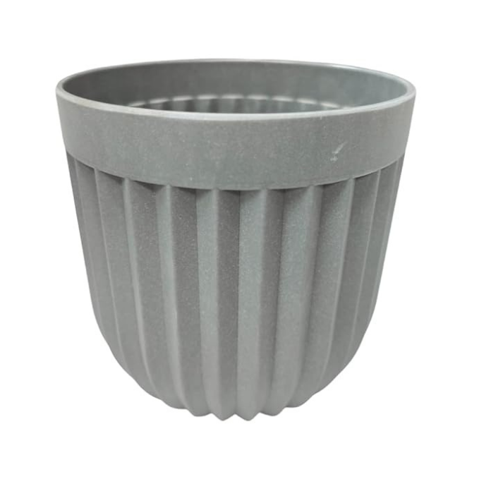 Garden Gyani Melamine Pot – Indoor Decorative Tabletop Planters for Home & Office | Elegant Lightweight Pots | Pack of 2