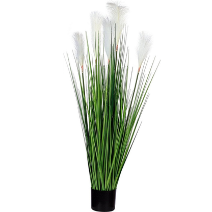 Garden Gyani 85cm Artificial Fountain Grass with Pot – Lifelike Faux Decorative Plant for Home, Office & Tabletop Décor