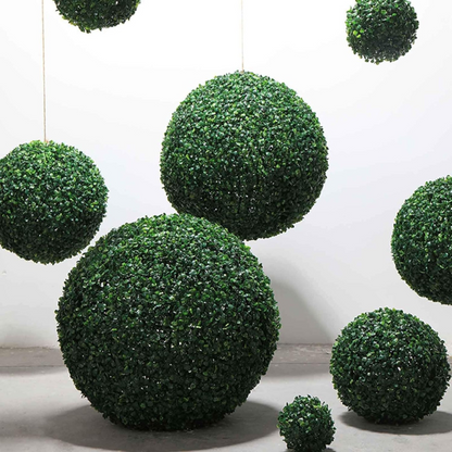 Garden Gyani Artificial Grass Hanging Topiary Ball – 48×48 CM | UV Resistant Decorative Green Ball for Outdoor Garden, Patio & Indoor Décor