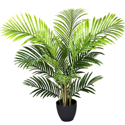 Garden Gyani 110cm Artificial Traveller Palm – Faux Indoor Plant Without Pot for Home, Office & Event Décor