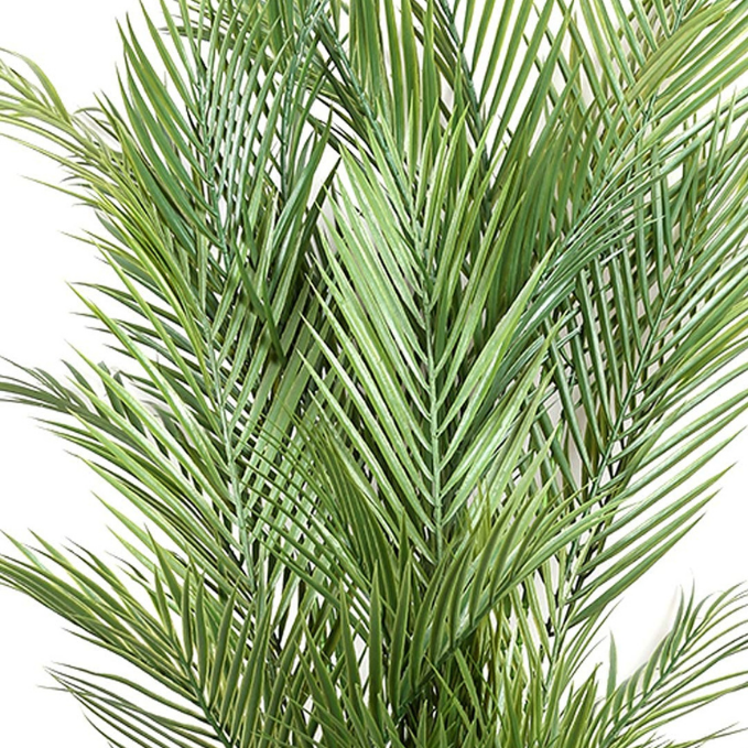 Garden Gyani Tall Artificial Areca Palm Plant – 140 cm (4.6 FT) Faux Green Indoor Tree with 5 Branches | Realistic Tropical Décor for Home & Office | Pot Not Included