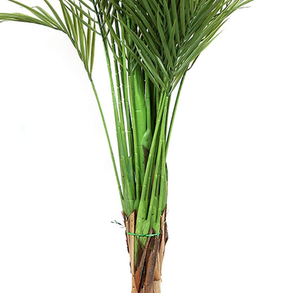Garden Gyani Tall Artificial Areca Palm Plant – 140 cm (4.6 FT) Faux Green Indoor Tree with 5 Branches | Realistic Tropical Décor for Home & Office | Pot Not Included