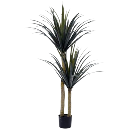 Garden Gyani Yucca Cactus X2 – 105 cm Tall Artificial Plant | Lifelike Faux Indoor & Outdoor Décor