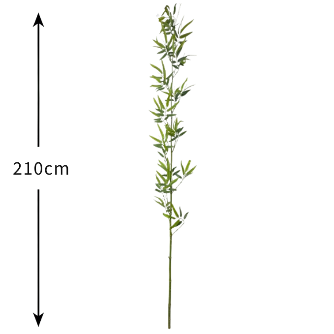 Garden Gyani Semi Natural Bamboo Stick – 210 cm Tall | Lifelike Faux Indoor & Outdoor Décor