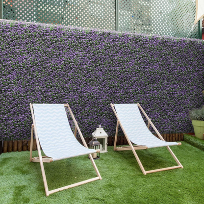 Garden Gyani 50x50 cm Artificial Greenery Wall Panel – Lush Faux Vertical Garden Mat for Wall, Balcony & Home Décor