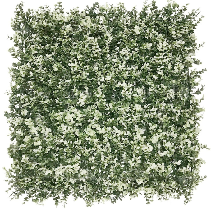Garden Gyani 50x50 cm Artificial Greenery Wall Panel – Lush Faux Vertical Garden Mat for Wall, Balcony & Home Décor