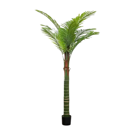Garden Gyani Areca Palm – 180 cm Tall Artificial Plant with 9 Lifelike Leaves Without Pot | Faux Tropical Greenery for Home & Office