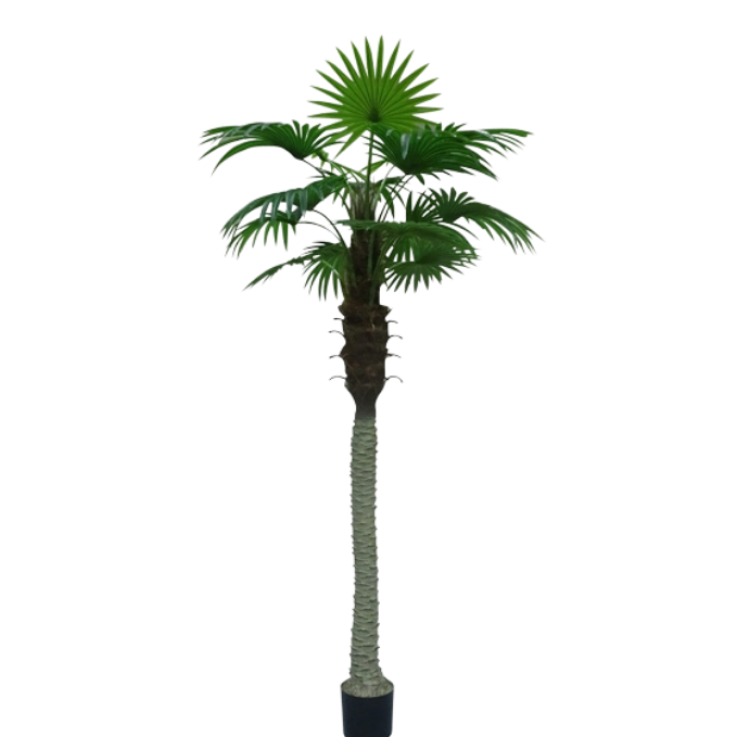 Garden Gyani Travelor Palm – 150 cm Tall Artificial Plant with 15 Lifelike Leaves Without Pot | Faux Tropical Greenery for Home & Office