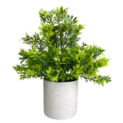 Garden Gyani Artificial Rubber Plant – Small Faux Potted Plant for Tabletop, Home, Bathroom & Office Décor | Indoor Decorative Greenery