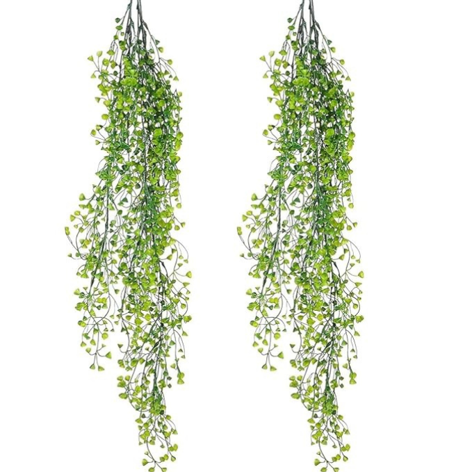 Artificial Hanging Vine Creeper – Decorative Faux Trailing Greenery (Pot Not Included)