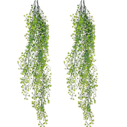 Artificial Hanging Vine Creeper – Decorative Faux Trailing Greenery (Pot Not Included)
