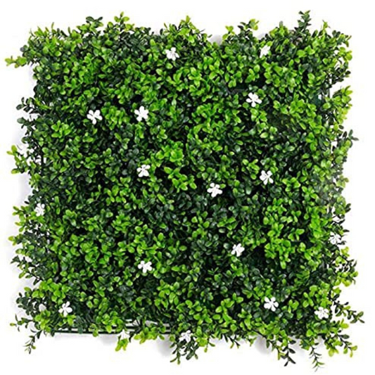 Garden Gyani 50x50 cm Artificial Greenery Wall Panel – Lush Faux Vertical Garden Mat for Wall, Balcony & Home Décor