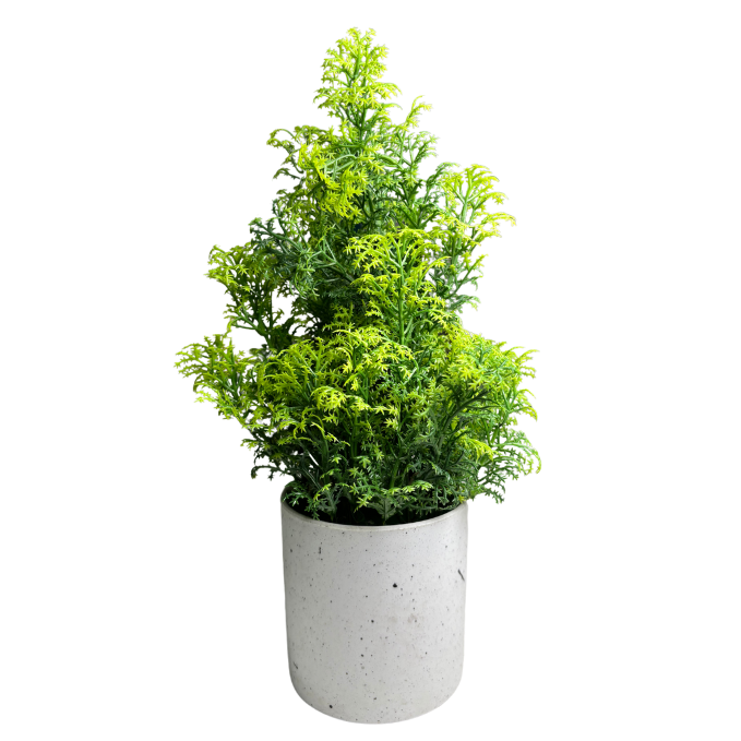 Garden Gyani Artificial Rubber Plant – Small Faux Potted Plant for Tabletop, Home, Bathroom & Office Décor | Indoor Decorative Greenery