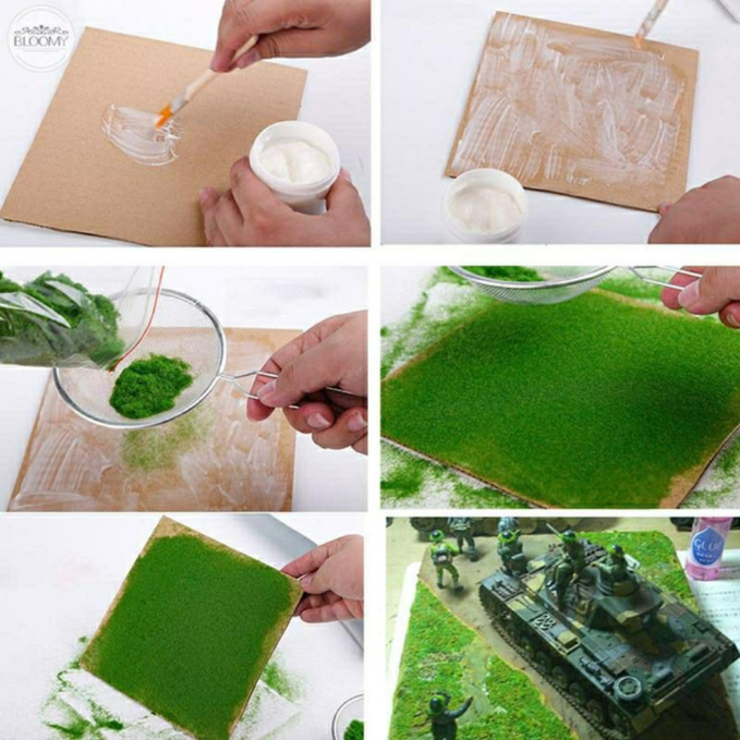 Garden Gyani 100g to 1Kg Artificial Grass Moss Powder – Fake Green Moss for DIY Fairy Garden, Miniatures, Terrariums, Craft & Home Décorkg