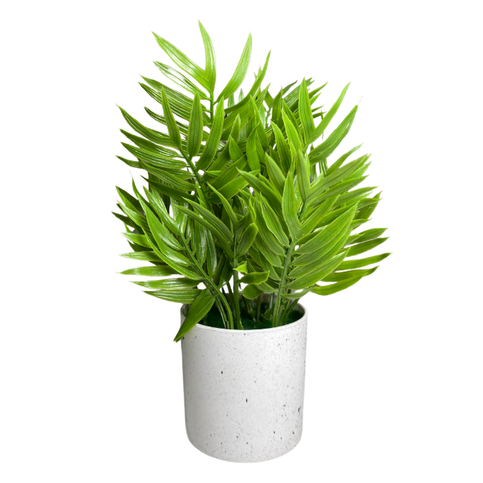 Garden Gyani Artificial Rubber Plant – Small Faux Potted Plant for Tabletop, Home, Bathroom & Office Décor | Indoor Decorative Greenery