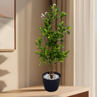 Garden Gyani 150CM Artificial Schefflera Plant (Without Pot) – Lifelike Tall Decorative Green Plant for Home, Office & Indoor Décor
