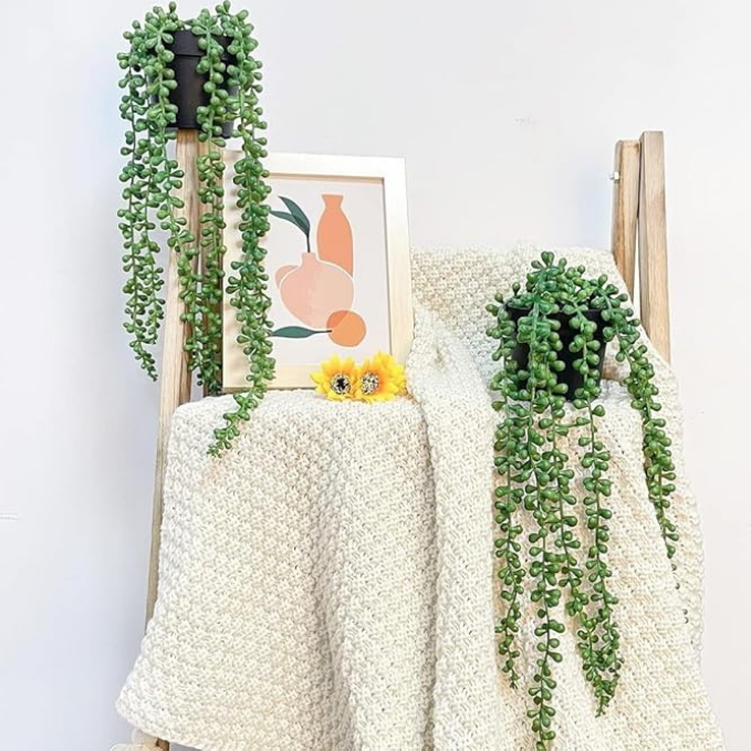 Garden Gyani Artificial Vines | Faux Greenery Garland with Willow Leaves | Hanging Ivy Trailing Plant for Home, Office & Holiday Decoration