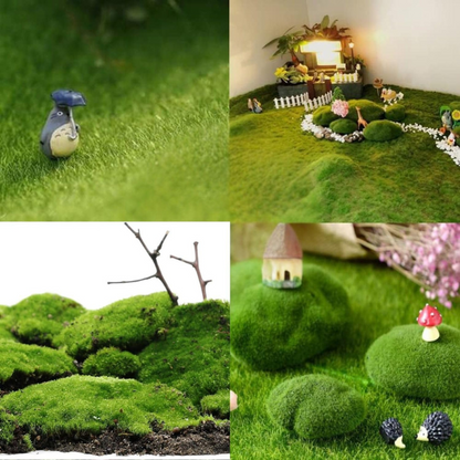Garden Gyani 100g to 1Kg Artificial Grass Moss Powder – Fake Green Moss for DIY Fairy Garden, Miniatures, Terrariums, Craft & Home Décorkg