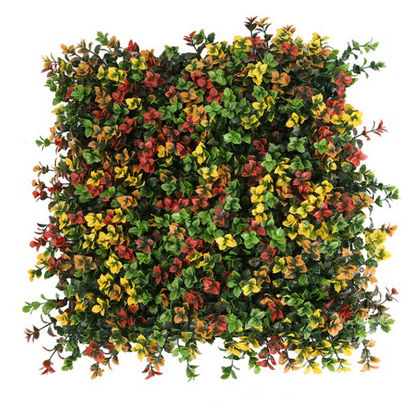 Garden Gyani 50x50 cm Artificial Greenery Wall Panel – Lush Faux Vertical Garden Mat for Wall, Balcony & Home Décor