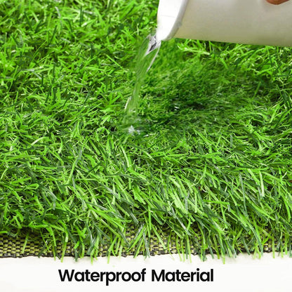 Garden Gyani Artificial Grass Mat 50mm – 6.6ft x 4ft Faux Lawn Carpet for Balcony & Garden