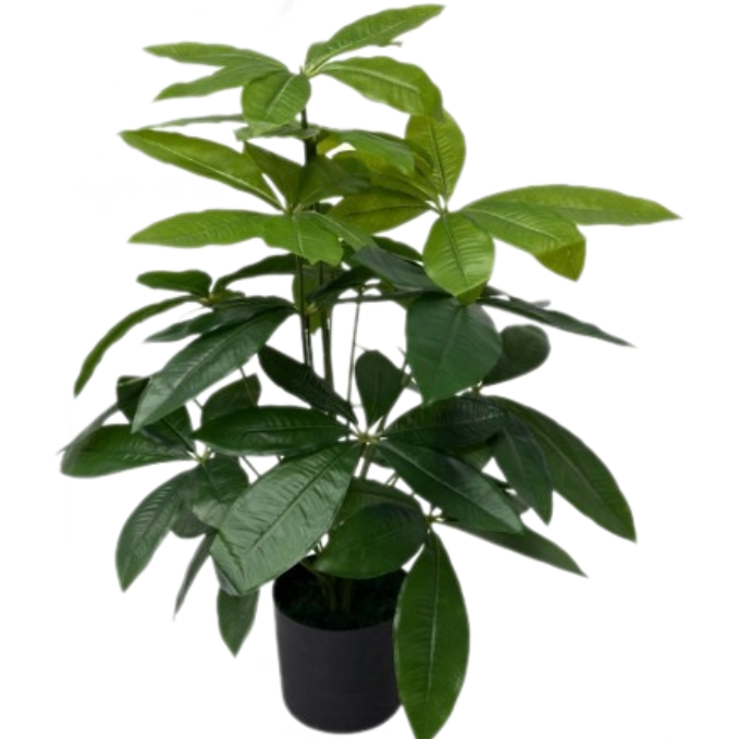 Garden Gyani Real Touch Schefflera Plant – 70CM Artificial Greenery Without Pot | Lifelike Faux Tree for Home, Office & Indoor Décor