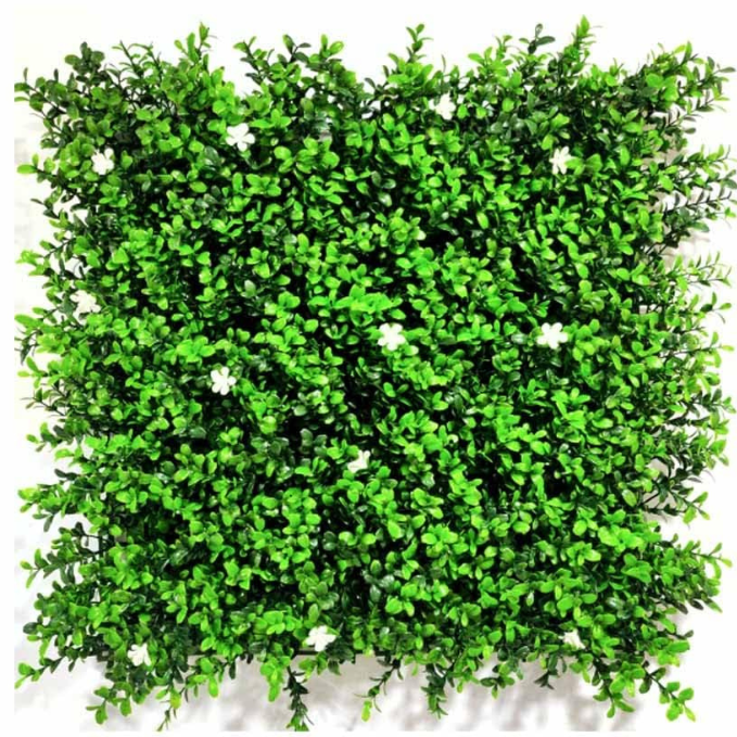 Garden Gyani 50x50 cm Artificial Greenery Wall Panel – Lush Faux Vertical Garden Mat for Wall, Balcony & Home Décor