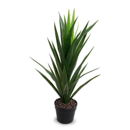 Garden Gyani Yucca – 70 cm Tall Artificial Plant | Lifelike Faux Indoor & Outdoor Décor Without Pot