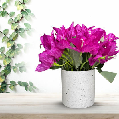 Garden Gyani Artificial Rubber Plant – Small Faux Potted Plant for Tabletop, Home, Bathroom & Office Décor | Indoor Decorative Greenery