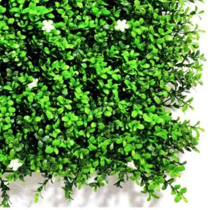 Garden Gyani 50x50 cm Artificial Greenery Wall Panel – Lush Faux Vertical Garden Mat for Wall, Balcony & Home Décor