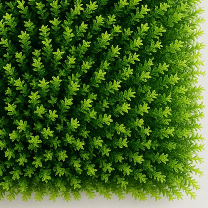 Garden Gyani Artificial Vertical Garden Panel 50×50 cm | Dense Hedge Style Green Wall | UV Protected Indoor Outdoor Decor