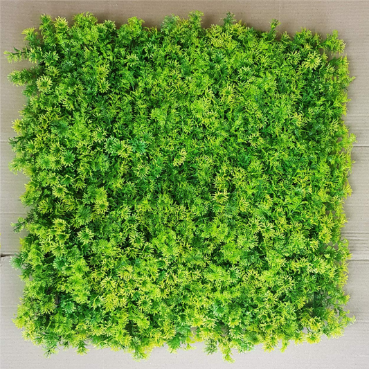 Garden Gyani 50x50 cm Artificial Greenery Wall Panel – Lush Faux Vertical Garden Mat for Wall, Balcony & Home Décor