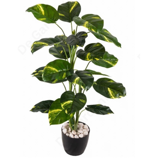 Garden Gyani Money Plant – 105 cm Tall Artificial Plant | Lifelike Faux Indoor & Outdoor Décor Without Pot