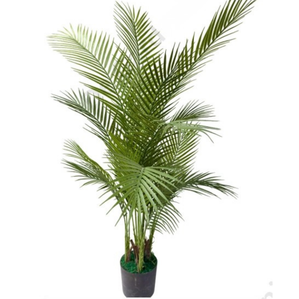 Artificial Areca Palm Plant 140cm – Large Tropical Indoor Decorative Plant with Pot