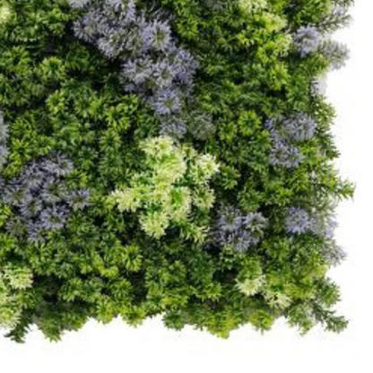 Garden Gyani 50x50 cm Artificial Greenery Wall Panel – Lush Faux Vertical Garden Mat for Wall, Balcony & Home Décor