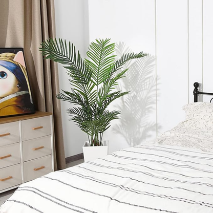Artificial Areca Palm Plant 140cm – Large Tropical Indoor Decorative Plant with Pot