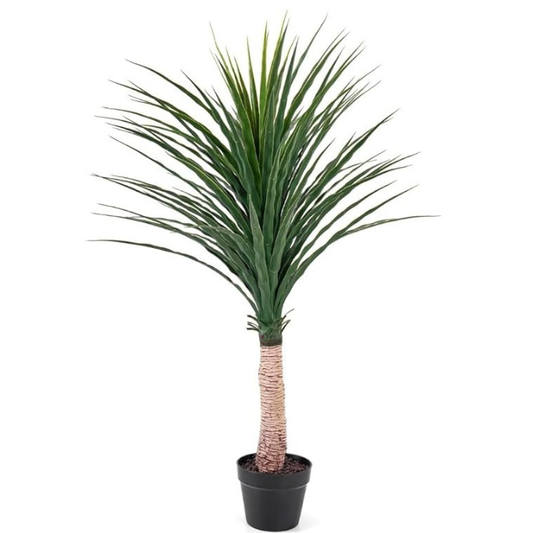 Garden Gyani Artificial Nolina Floor Plant – 150 cm Tall | Realistic Faux Indoor Ornamental Plant | Durable & Maintenance-Free Home & Office Decor | Pot Not Included