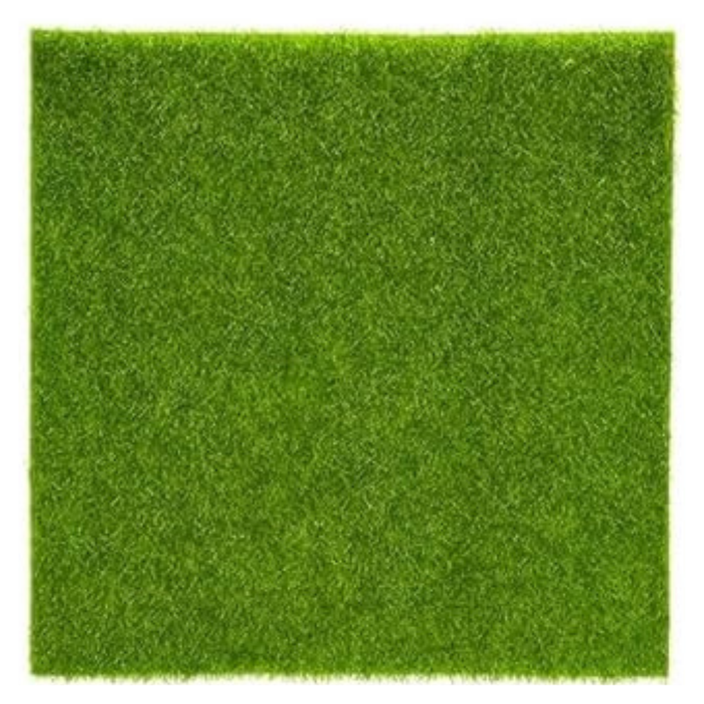 Garden Gyani Artificial Grass Carpet Panel 50×50 cm | Plain Turf Grass Mat | UV Protected Indoor Outdoor Decor