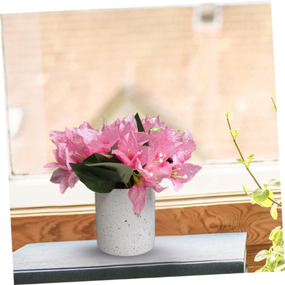 Garden Gyani Artificial Rubber Plant – Small Faux Potted Plant for Tabletop, Home, Bathroom & Office Décor | Indoor Decorative Greenery