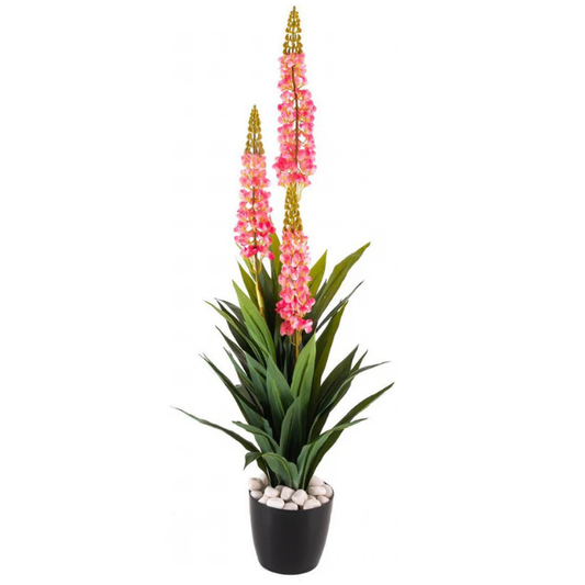 Garden Gyani Sword Lily X3 – 130 cm Tall Artificial Plant | Lifelike Faux Indoor & Outdoor Décor Without Pot