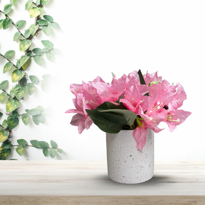 Garden Gyani Artificial Rubber Plant – Small Faux Potted Plant for Tabletop, Home, Bathroom & Office Décor | Indoor Decorative Greenery