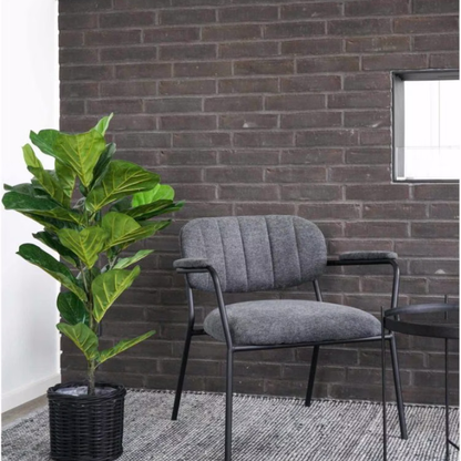 Garden Gyani Fiddle X1 – 85 cm Tall Artificial Plant | Lifelike Faux Indoor & Outdoor Décor Without Pot
